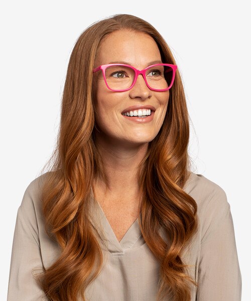 Michelle Pink AcetateEyeglass Frames for Women from EyeBuyDirect