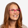 Michelle Pink AcetateEyeglass Frames for Women from EyeBuyDirect
