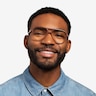 Rewind Brown AcetateEyeglass Frames for Men from EyeBuyDirect