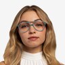 Rewind Blue AcetateEyeglass Frames for Women from EyeBuyDirect