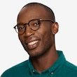 Riviere Tortoise Alternative MaterialsEyeglass Frames for Men from EyeBuyDirect