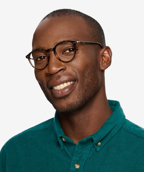 Riviere Tortoise Alternative MaterialsEyeglass Frames for Men from EyeBuyDirect