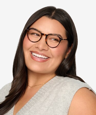 Tortoise Riviere -  Acetate Eyeglasses