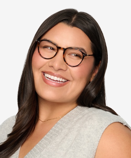 Riviere Tortoise Alternative MaterialsEyeglass Frames for Women from EyeBuyDirect