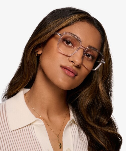 Yoko Clear AcetateEyeglass Frames for Women from EyeBuyDirect