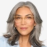 Carola Clear Yellow AcetateEyeglass Frames for Women from EyeBuyDirect