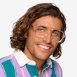Iggy Clear Pink AcetateEyeglass Frames for Men from EyeBuyDirect