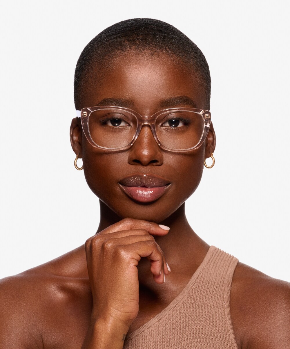 Black girl sales pink glasses