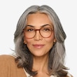 Ebullience Brown Alternative MaterialsEyeglass Frames for Women from EyeBuyDirect