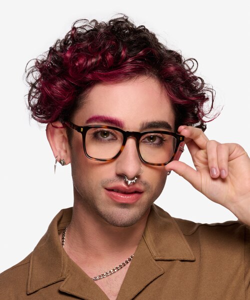 Murmur Tortoise Alternative MaterialsEyeglass Frames for Men from EyeBuyDirect