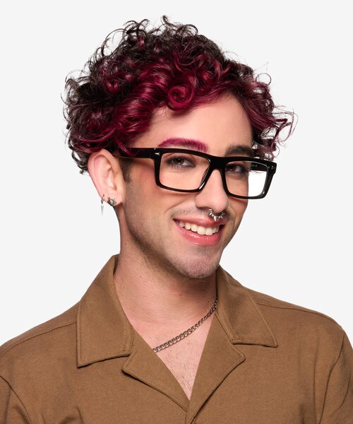 Sheldon Drak Gray AcetateEyeglass Frames for Men from EyeBuyDirect