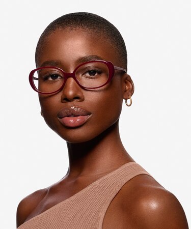 Burgundy Surrey -  Acetate Eyeglasses