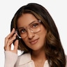 Zesty Clear Silver AcetateEyeglass Frames for Women from EyeBuyDirect