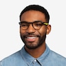 Trinity Blue Tortoise PlasticEyeglass Frames for Men from EyeBuyDirect