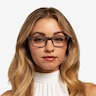 Icarus Matte Gray PlasticEyeglass Frames for Women from EyeBuyDirect