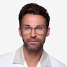 Platform Gray PlasticEyeglass Frames for Men from EyeBuyDirect