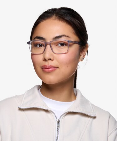 Gray Platform -  Plastic Eyeglasses