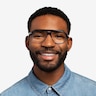 Volt Clear Blue AcetateEyeglass Frames for Men from EyeBuyDirect
