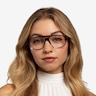 Volt Clear Blue AcetateEyeglass Frames for Women from EyeBuyDirect