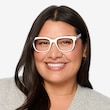 Ursus White Black AcetateEyeglass Frames for Women from EyeBuyDirect