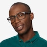 Terrain Black Tortoise PlasticEyeglass Frames for Men from EyeBuyDirect