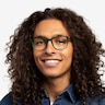 Alder Clear Green Eco-friendlyEyeglass Frames for Men from EyeBuyDirect