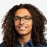 Beech Clear Green PlasticEyeglass Frames for Men from EyeBuyDirect