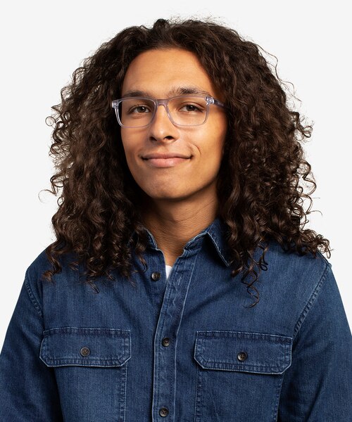 Beech Clear PlasticEyeglass Frames for Men from EyeBuyDirect