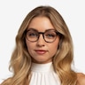 Oakwood Black PlasticEyeglass Frames for Women from EyeBuyDirect