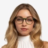 Oakwood Clear Green PlastiqueMontures de lunettes de vue pour Femmes d'EyeBuyDirect