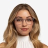 Oakwood Clear Eco-friendlyEyeglass Frames for Women from EyeBuyDirect