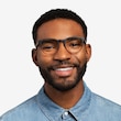 Oakwood Matte Tortoise Brown PlasticEyeglass Frames for Men from EyeBuyDirect