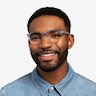 Hawthorne Clear PlasticEyeglass Frames for Men from EyeBuyDirect