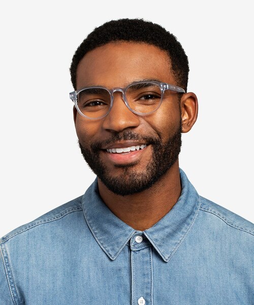 Hawthorne Clear PlasticEyeglass Frames for Men from EyeBuyDirect