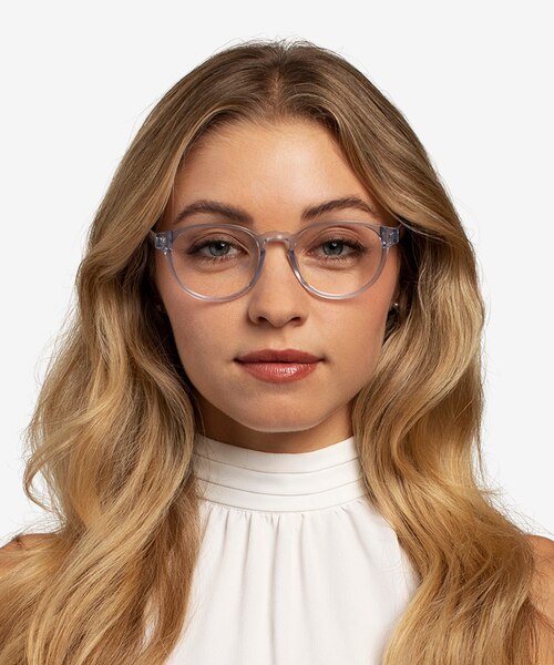 Hawthorne Clear PlasticEyeglass Frames for Women from EyeBuyDirect