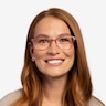 Juniper Clear Pink PlasticEyeglass Frames for Women from EyeBuyDirect