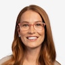 Juniper Clear Nude PlasticEyeglass Frames for Women from EyeBuyDirect