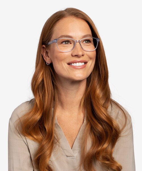 Juniper Clear PlasticEyeglass Frames for Women from EyeBuyDirect