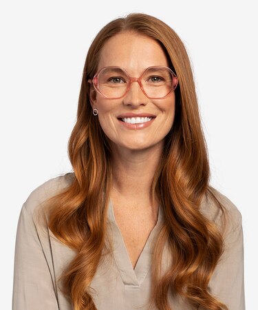 Clear Nude Cypress -  Plastic Eyeglasses