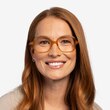 Poplar Clear Yellow PlasticEyeglass Frames for Women from EyeBuyDirect