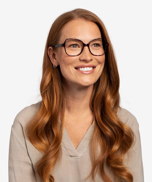 Arolla Tortoise PlasticEyeglass Frames for Women from EyeBuyDirect