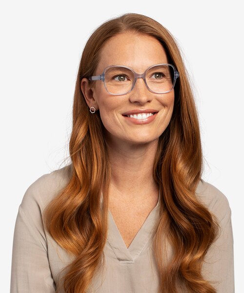 Arolla Clear Eco-friendlyEyeglass Frames for Women from EyeBuyDirect