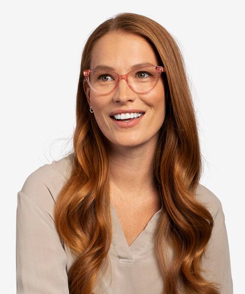Clear Nude Lantana -  Eco-friendly Eyeglasses