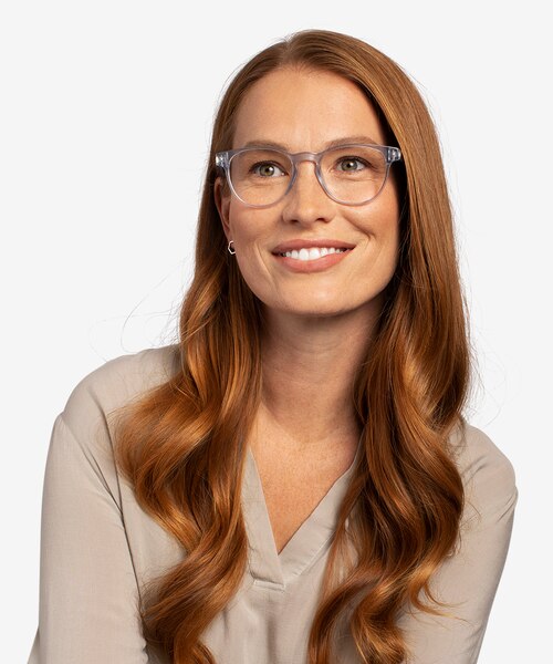 Osier Clear Eco-friendlyEyeglass Frames for Women from EyeBuyDirect