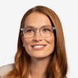 Osier Clear PlasticEyeglass Frames for Women from EyeBuyDirect