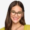Dotti Tortoise Gold Acétate Montures de lunettes de vue pour Femmes d'EyeBuyDirect