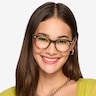Dotti Tortoise Gold AcetateEyeglass Frames for Women from EyeBuyDirect