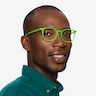 Skyglow Green PlasticEyeglass Frames for Men from EyeBuyDirect