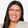 Lunar Gaze Purple PlasticEyeglass Frames for Women from EyeBuyDirect