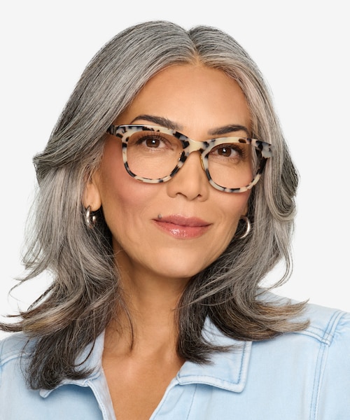 Coqueline Ivory Tortoise AcetateEyeglass Frames for Women from EyeBuyDirect
